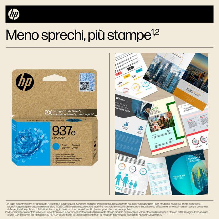 HP 937e Evomore 4S6W6NE Cyan I