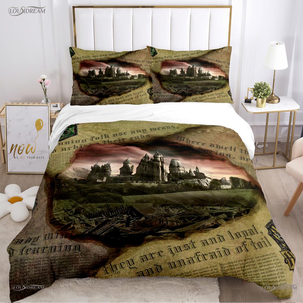 Comforter Magic Movie Tv Patt Halloween Comforter Bedding Sets Soft And S For Single/Double/Queen/King
