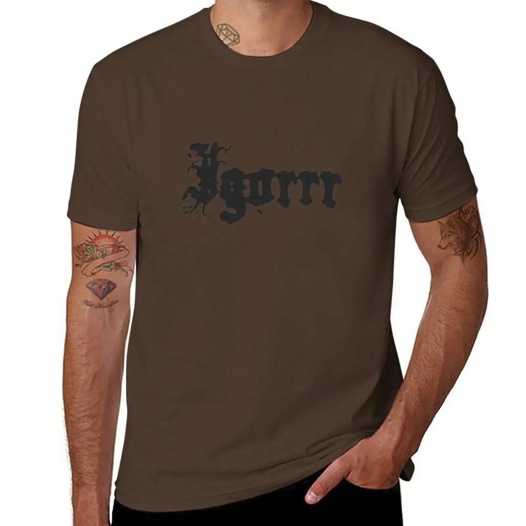The Igorrr metal band merch T-Shirt oversized Short sleeve tee mens t shirts pack