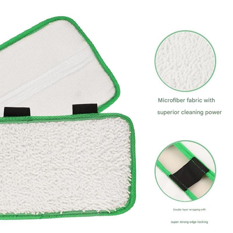 Reusable and Washable Replacement Mop Pad Offering Enhancing Absorption and Quick Dry Fabric Suitable for Steam Mops