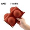 SW Half Sphere Shape Silicone Cake Chocolate Dessert Mold DIY Decor Kitchen Tool