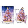 10pcs Invitation Happy New Year Cards Thank You Blank Paper Cards Message Card  Invitation for Guest