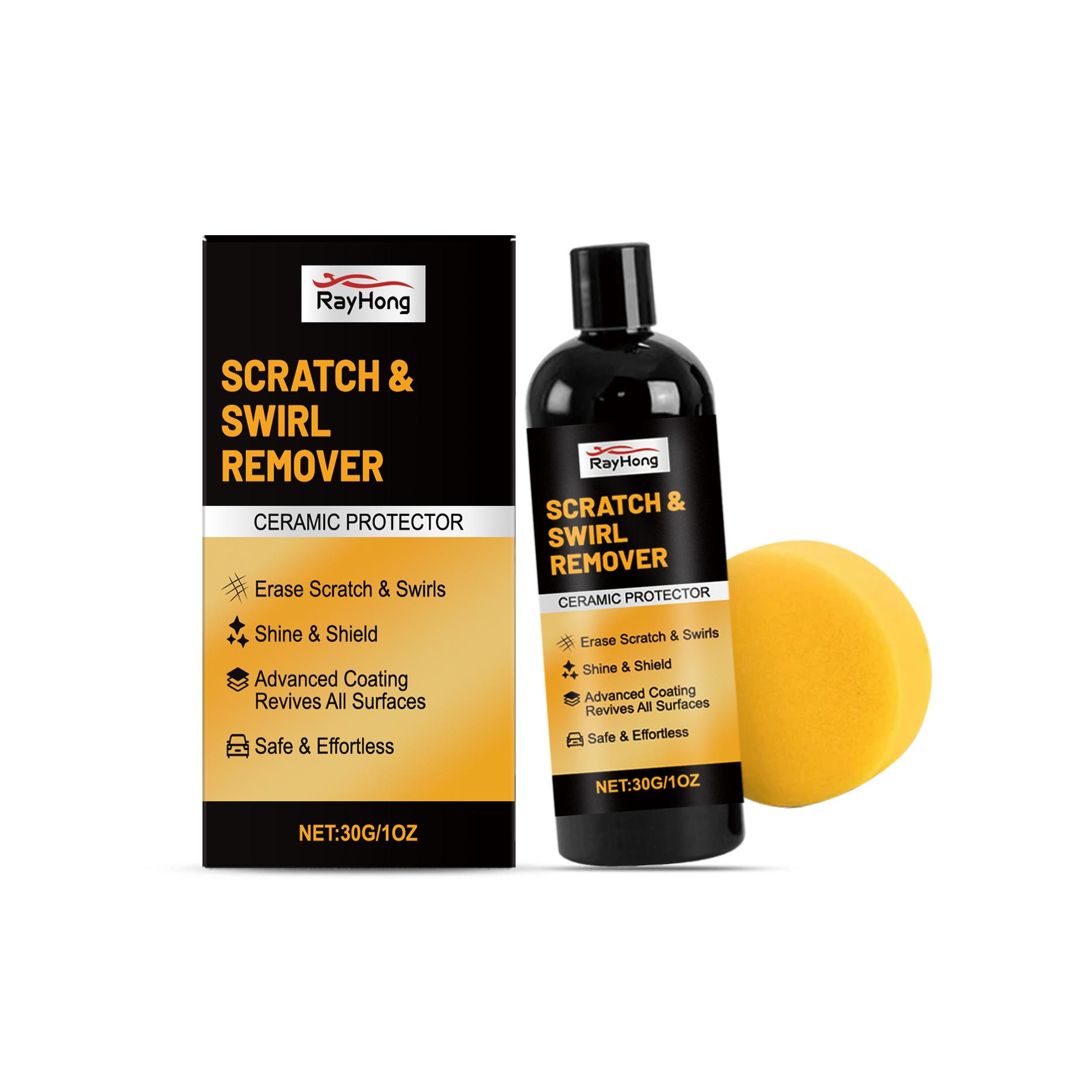 

Rayhong Car Scratch Repair Kit Paint Scratch Cleaner, Polish, Renewal, Brightening, Maintenance, and Coating 30g