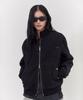 Tony Lawrence High-Neck Cotton Blouson Black