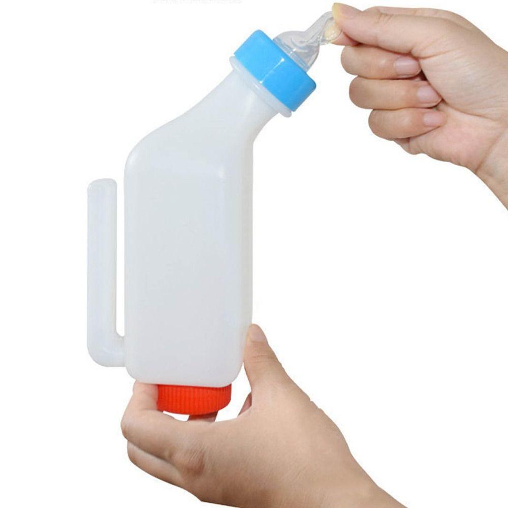 Hanging Type Goat Bottles Soft Nipple Animal Feeding Bottle  for Feeding Baby Sheep
