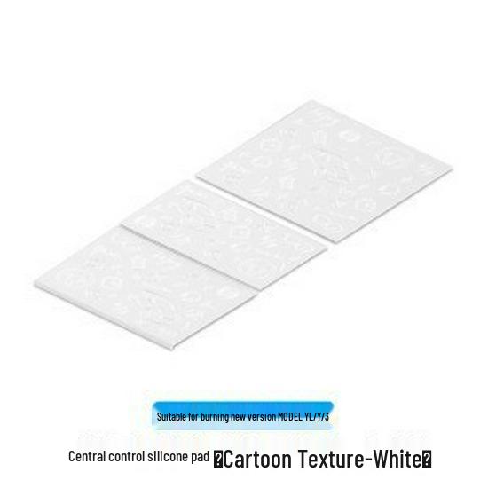 Model Y/3 Six-Seater Center Console Panel Sticker for Interior Modification