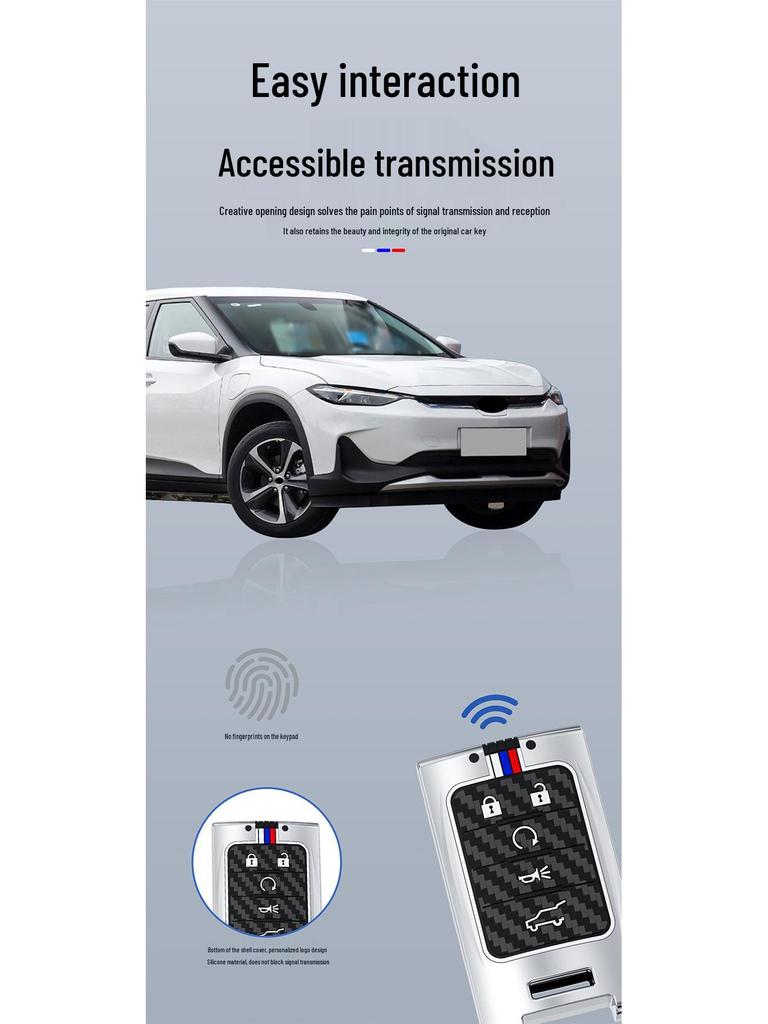 Cadillac Key Cover: Fits XTS, SRX, Escalade, ATS, SLS - Premium Shell for Older Models