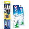 Oral Care Bundle: Black Tea Toothbrushes & 3D White Toothpaste