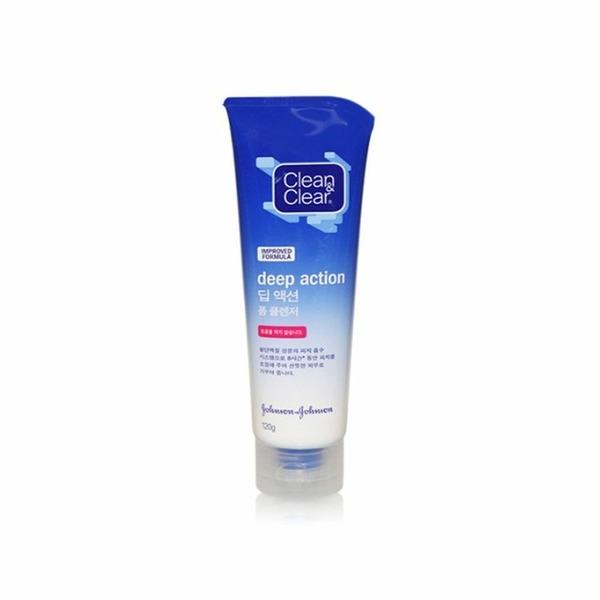 Deep Action Foam Cleansing 120g CLEAN & CLEAR (WB3099F)
