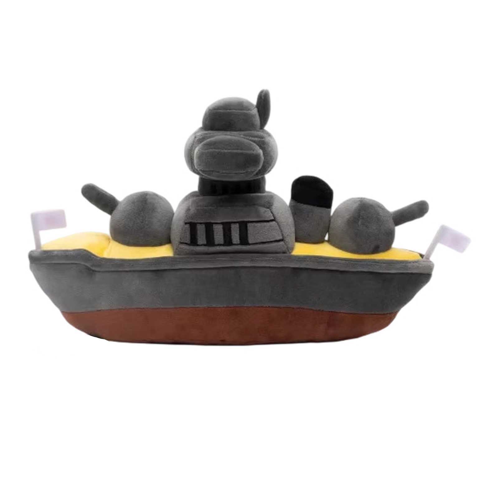 

Soft Plush Toy Battleship Model Jumbo Size Stuffed Animal for Collectors and Decor Display Suitable for All Ages One Size