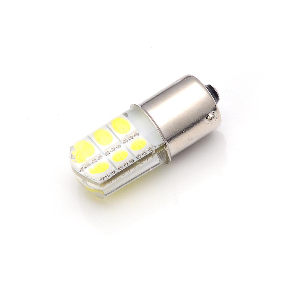1x 1156 P21w Ba15s Led Car Light Silica Gel Smd COB Automobile Vehicle Motorcylce Brake Tail Park Lamp 12v 1W