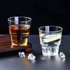 200ml Thickened Disposable Hard Plastic Cups (60-Pack)