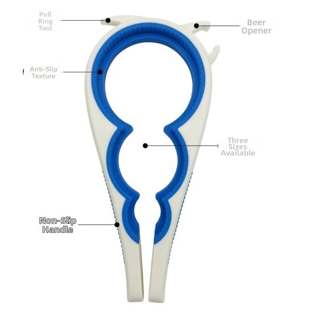 4 in 1 Bottle Wrench Labor-saving Bottle Cap Twister Durable Jar Opener  Everyday Use