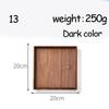 Ovale Serviertabletts, Geschirr, Dessert, Tee, Untertasse, Untersetzer, Kaffee-Untersetzer, Holzteller, Aufbewahrung, Lebensmittel-Display, Home Hotel Decor