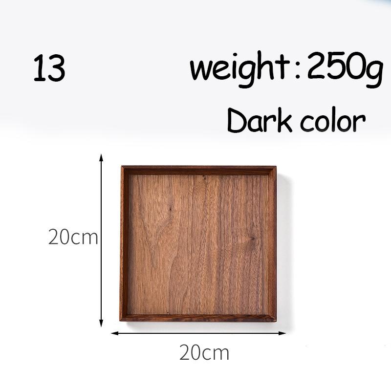 Ovale Serviertabletts, Geschirr, Dessert, Tee, Untertasse, Untersetzer, Kaffee-Untersetzer, Holzteller, Aufbewahrung, Lebensmittel-Display, Home Hotel Decor