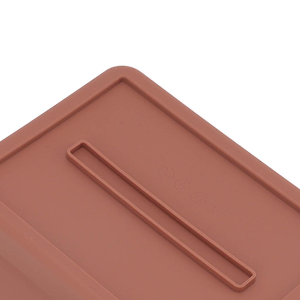 2 Pcs Silicone   Cooker Pot with Handle Rectangular Fryer Liner Tray Replacement for Kitchen Cooking Accessories