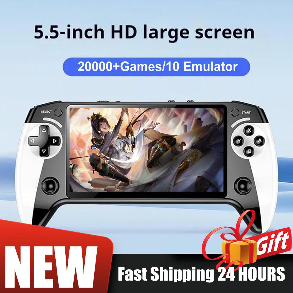 Portable Handheld Video Player X9 Game Console 5.5 Inch Screen Retro Gaming Console with 20000+ Games for Kids and Adults