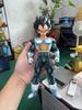 28cm Dragon Ball Anime Accessories Model  White Hole Vegeta Anime Figure Super Saiya Crowd Play Statue Collection Boy Toy Gifts