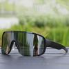 New Sport Sunglasses Fashion Retro Large Frame Frosted Sun Glasses Windproof Mountaineering Sports Glasses Bicycle Goggles