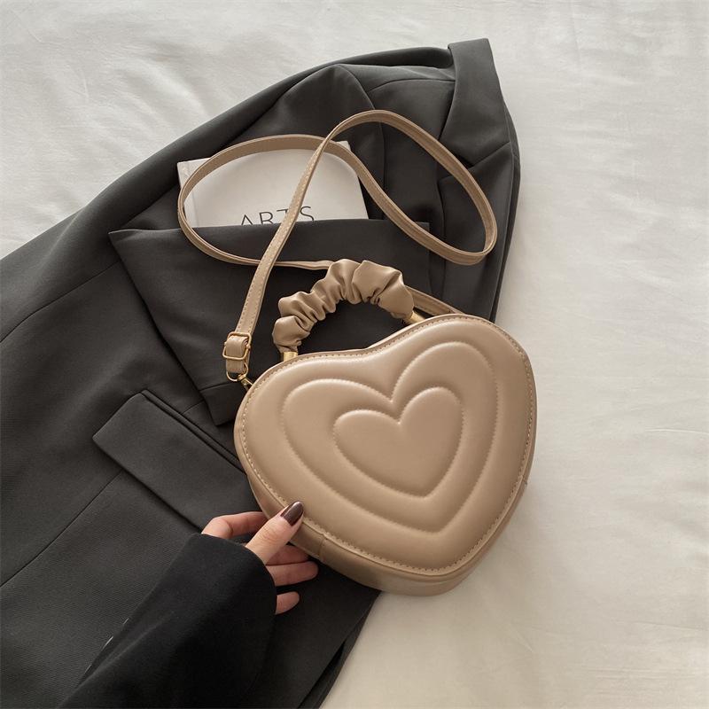 Yogodlns Luxury Quilted Handle Bag For Women PU Leather Shoulder Crossbody Bag Fashion Messenger Handbag