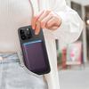 MagSafe Leder Kartenhalter für iPhone 12-17 Serie - Ausziehbarer Kartenhalter, Handy-Rückenbefestigung