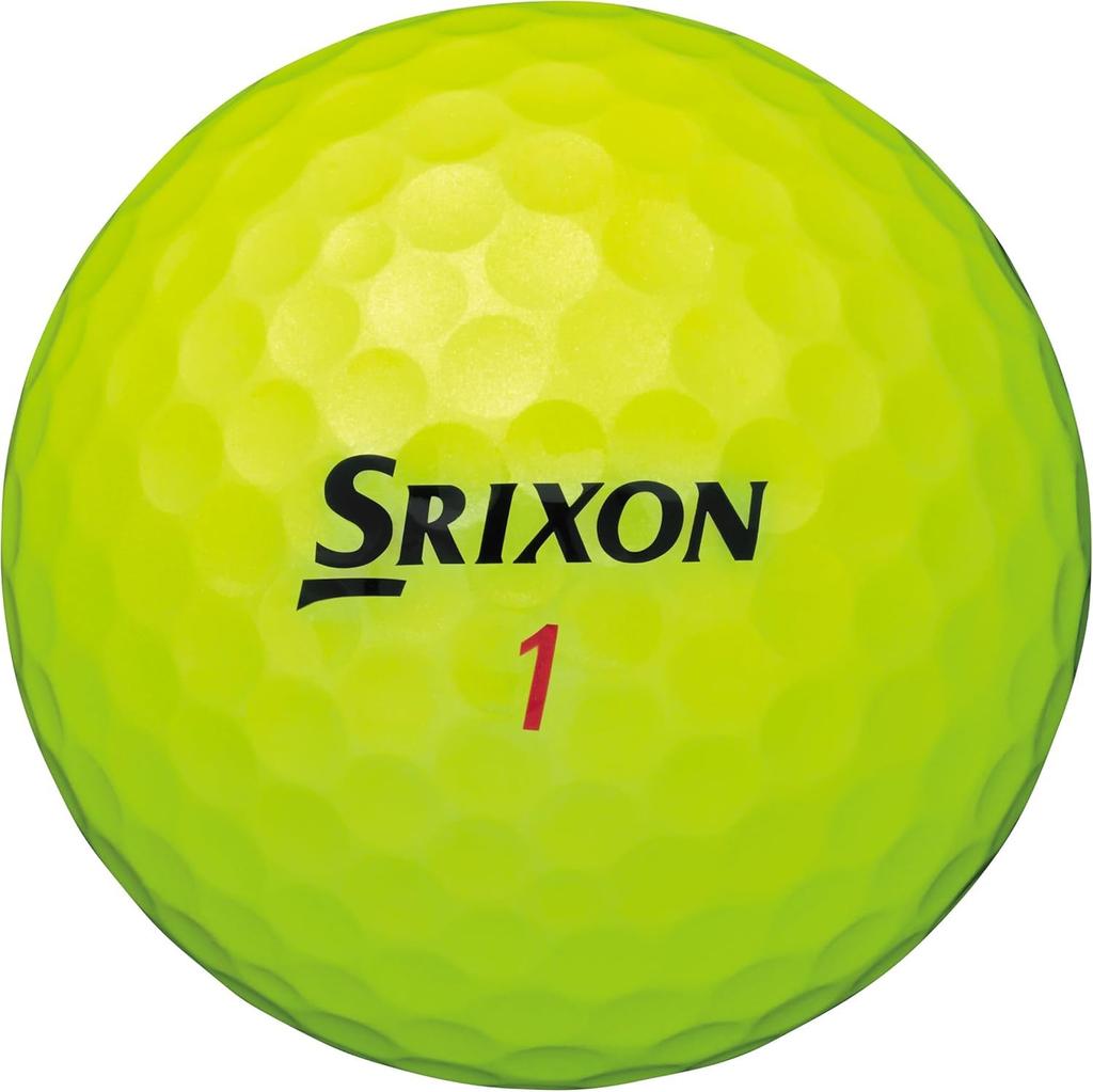 Srixon XV 2025 Žluté SNXV9 Golfové míčky s originální čisticí utěrkou Z-STAR 2 balení (24 míčků)