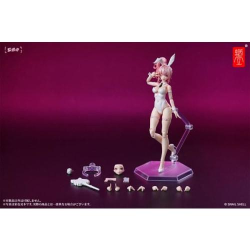 

Kanoshell Bunny Girl Irene, approximately 155mm tall (to the top of the head), 1/12 scale pre-painted action figure made of PVC, ABS, and POM