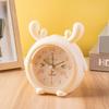 Student Small Alarm Clock Lazy Wake Up Music Multifunctional Children's Animal Clock Bedroom Silent Fashion Cute Seat Clock