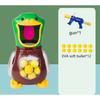 Hungry Shooting Duck Toys Air-powered Gun Soft Bullet Ball With Light Electronic Scoring Battle Games Funny Gun Toy for Kids