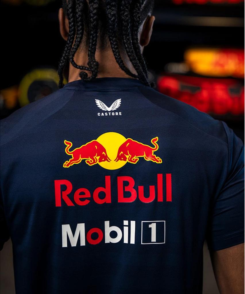 Oracle Red Bull Racing Team 2025 PUM'S T-Shirt / TM9866-020 (JP, Alphabet, M, Standard, Navy)