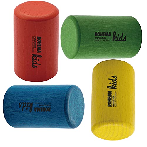 ROHEMA Kids Percussion Color Shakers (Set of 4) 61638