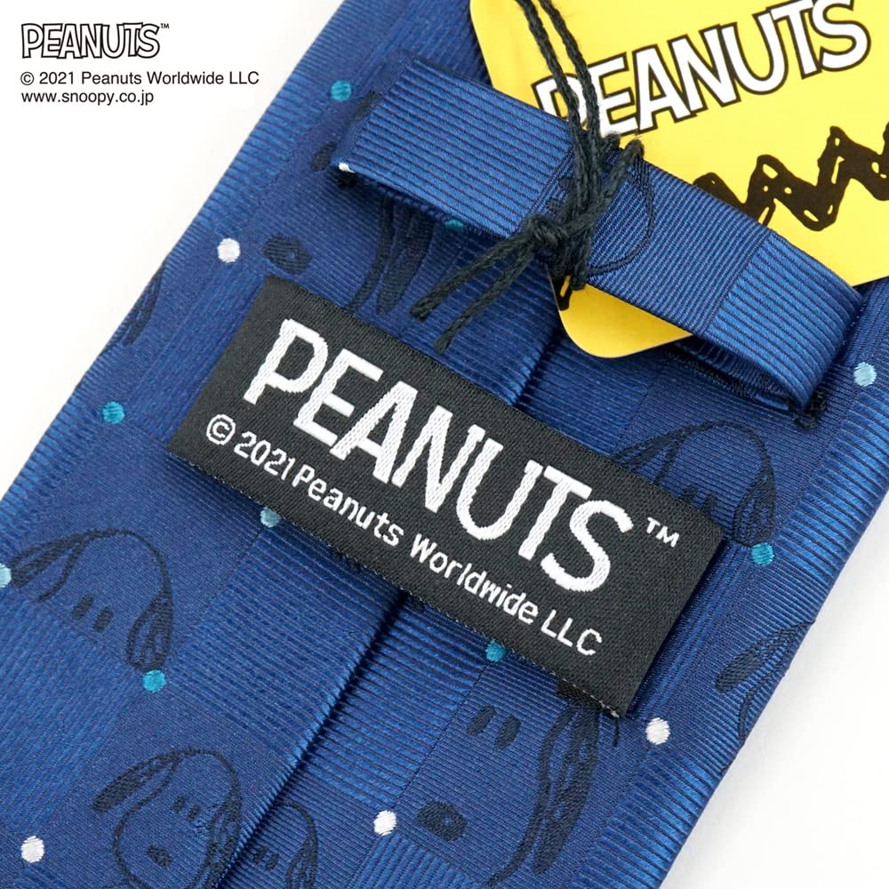 Tie Snoopy Necktie PN914462 Navy SNOOPY Business Brand Necktie Present [Peanuts]