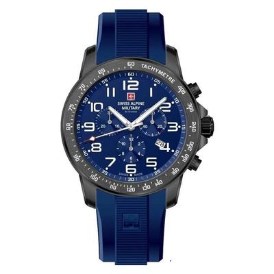 Ranger Chronograph Rubber Strap Blue Dial Quartz 7064.9875 100M Men's Watch