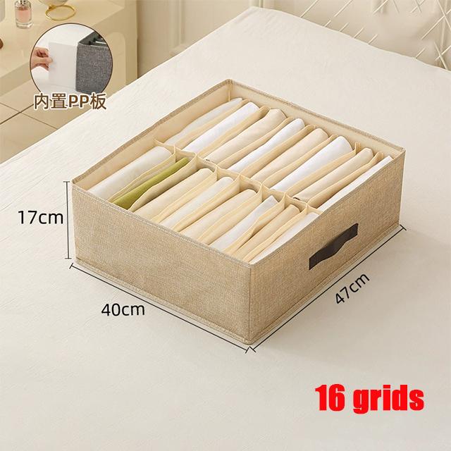 Closet Clothes Organizers Pants Sweater T-Shirt Storage Box Wardrobe Cabinet Drawer Compartment Organizer Boxes Bedroom Storage