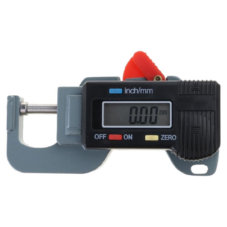 Upgraded Thickness Gauge Large LCD Display Metric/Inch 0-12.7mm Thickness Tester 1