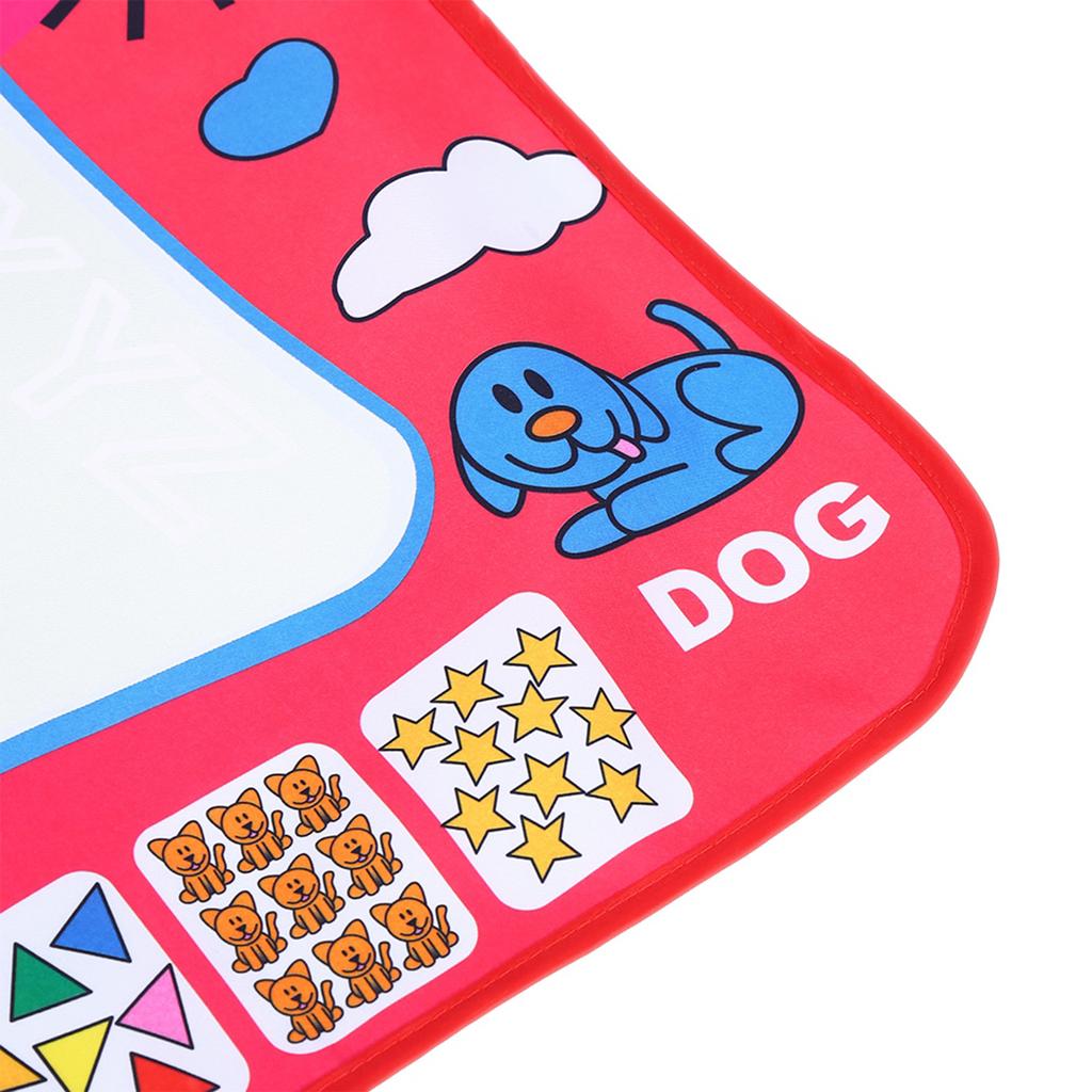 Water Painting Draw Writing Mat Kid Developmental Doodle Board Toy With Pen
