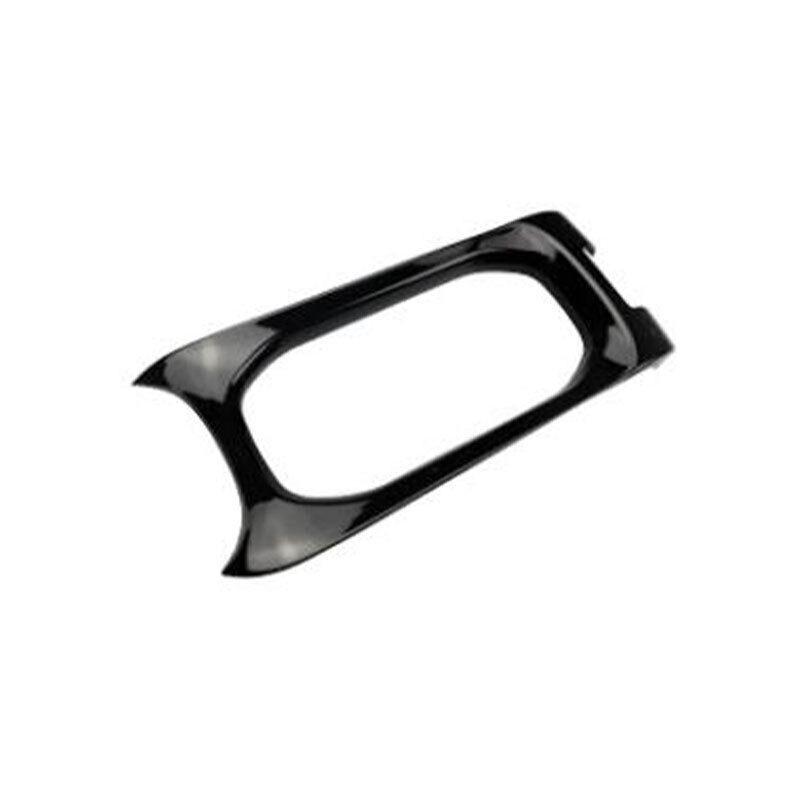 For Honda HR-V 2016-2022 Black Titanium Central Console Water Cup Cover Trim 1PC