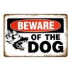 Warning Danger Metal Tin Signs Beware Of The Dog Cat Poster Vintage Wall Plaque Courtyard Garden Bar House Man Cave Decor