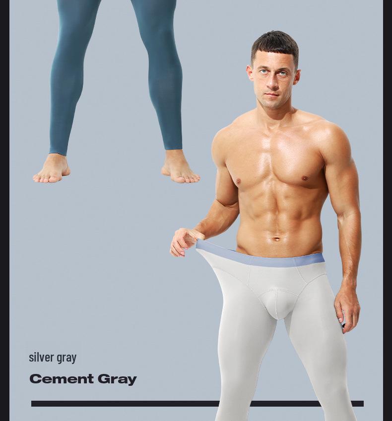 Schmale Baumwollstrumpfhose für Herren im Herbst & Winter - warme, dünne, jugendliche Leggings
