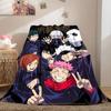 The Jujutsu Kaisen Patterned Blanket Is Perfect for Bedding or Any Other Occasion, Making It A Perfect Gift Choice.