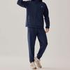 Skechers Warm Moisture-Wicking Quick-Dry Comfortable Loose Fitness Running Knit Sports Pants Men Bottoms P425M205-02MZ