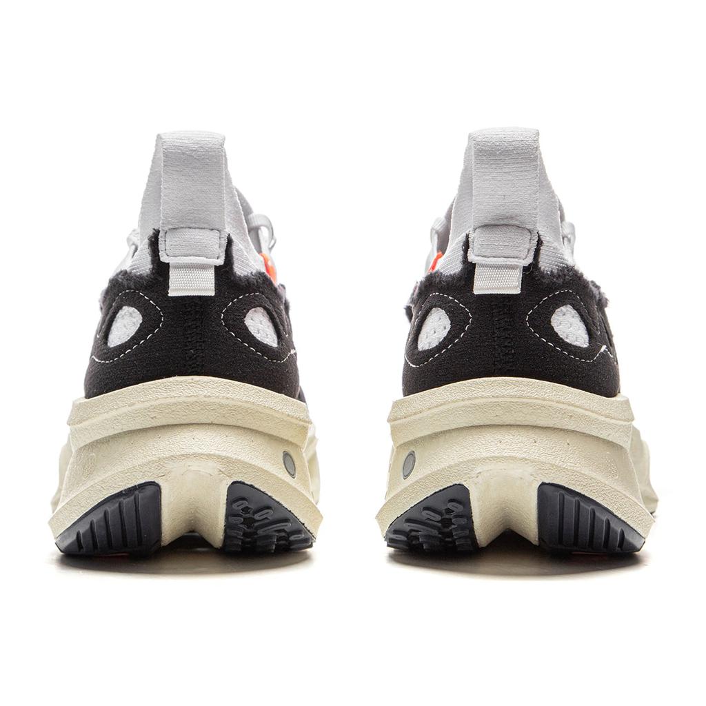 Li Ning Feidian Trail Trendy Sports Non-Slip Wear-Resistant Low-Top Lifestyle Casual Shoes Unisex Casual Shoes Black White AZGV075-6