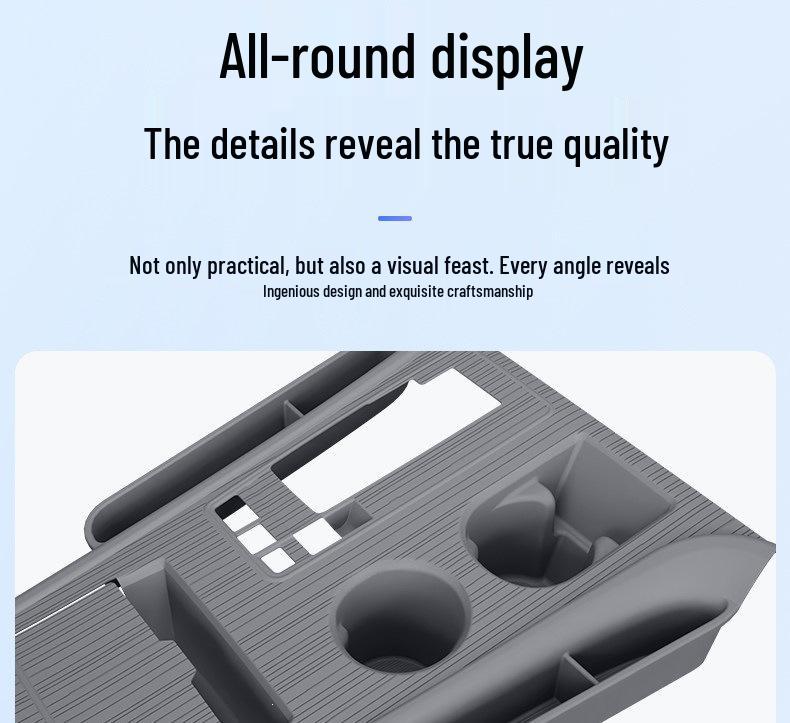 Toyota Sienna Center Console Silicone Anti-Slip Dashboard Mat