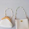Nuova Borsa Donna Accessorio Catene di Perline Caramella Staccabili Carino Acrilico Lusso Cinturino Manico Borsa Elegante Donna Catena di Perline
