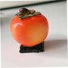 KALLORY Miniature Persimmons, Set of 6, Food Samples, Fruit Models, Fake Food, Dollhouse Parts, Crafts, DIY, Photography Accessories, Figurines,