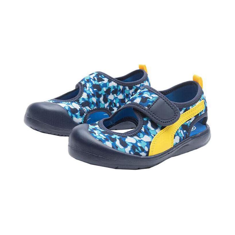 Puma Aquacat Lightweight Comfortable Kids Sandals Kids sandals Blue Yellow White 372157-12