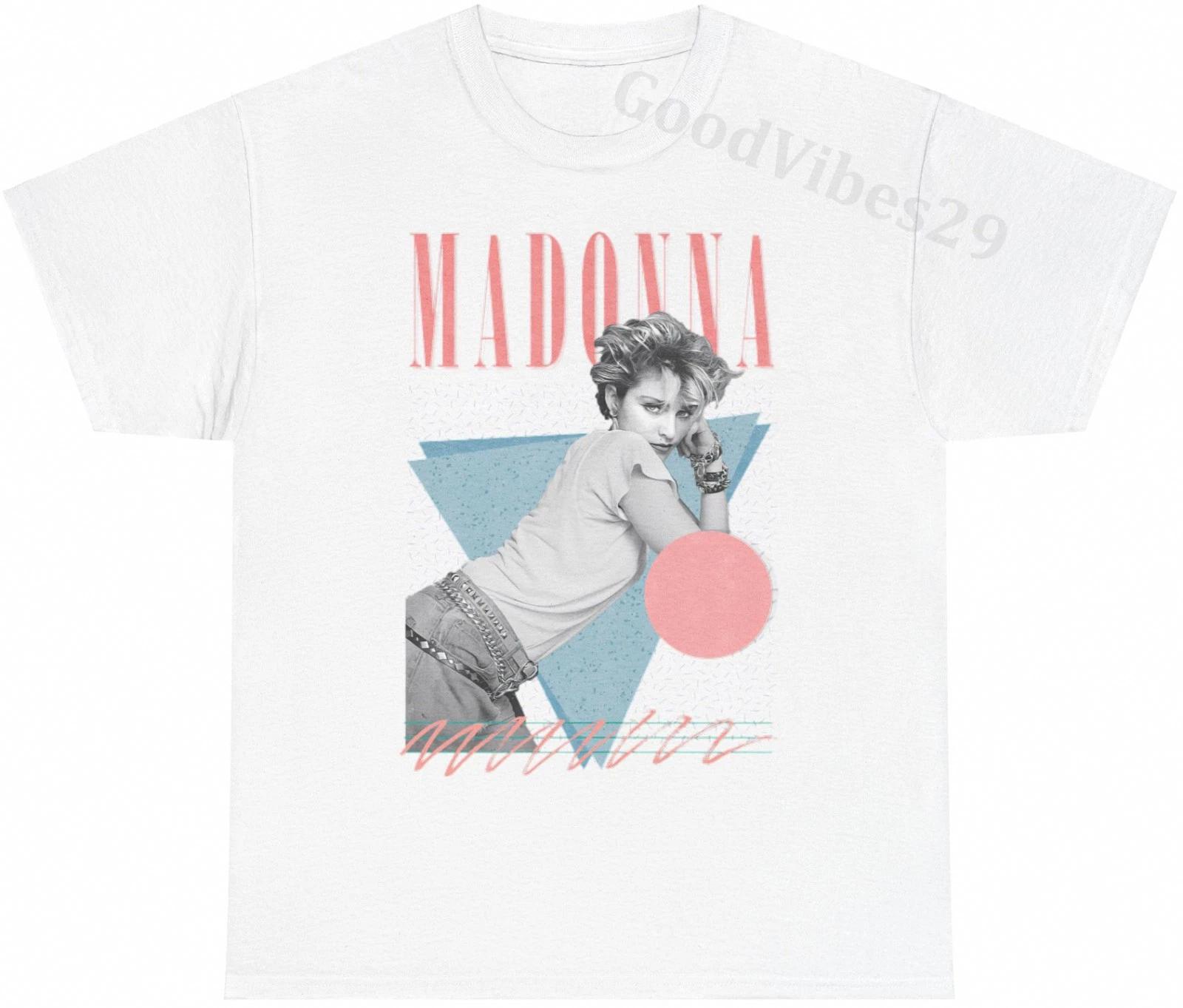 Madonna 80s Retro Aesthetic Music Vintage T-Shirt S-5XL Men Women Unisex XXL