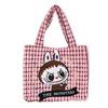 Autumn and Winter Plush Bag for Women, Cute Crossbody Handbag, Cartoon Tote Bag, Versatile Labu Doll Bag