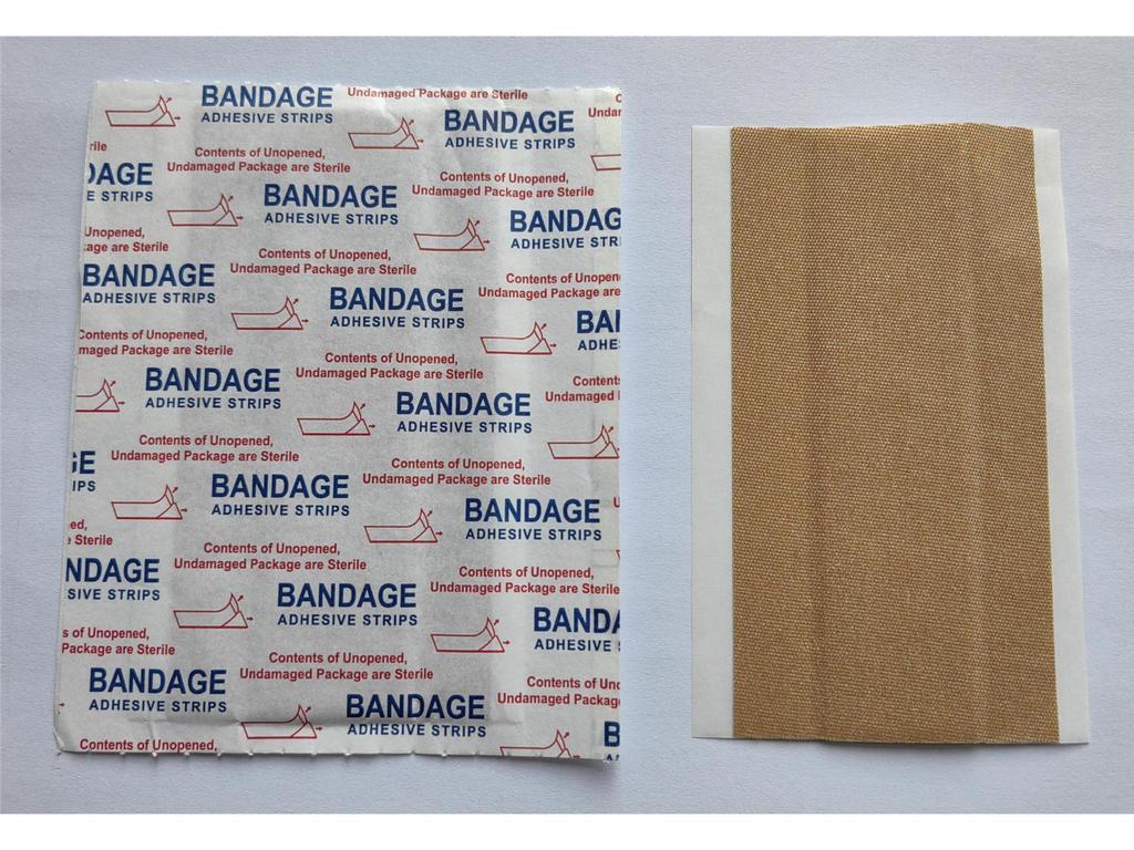 Customized Breathable Elastic Fabric Band-Aids, Butterfly-Shaped, Various Sizes for Fingertip Joints