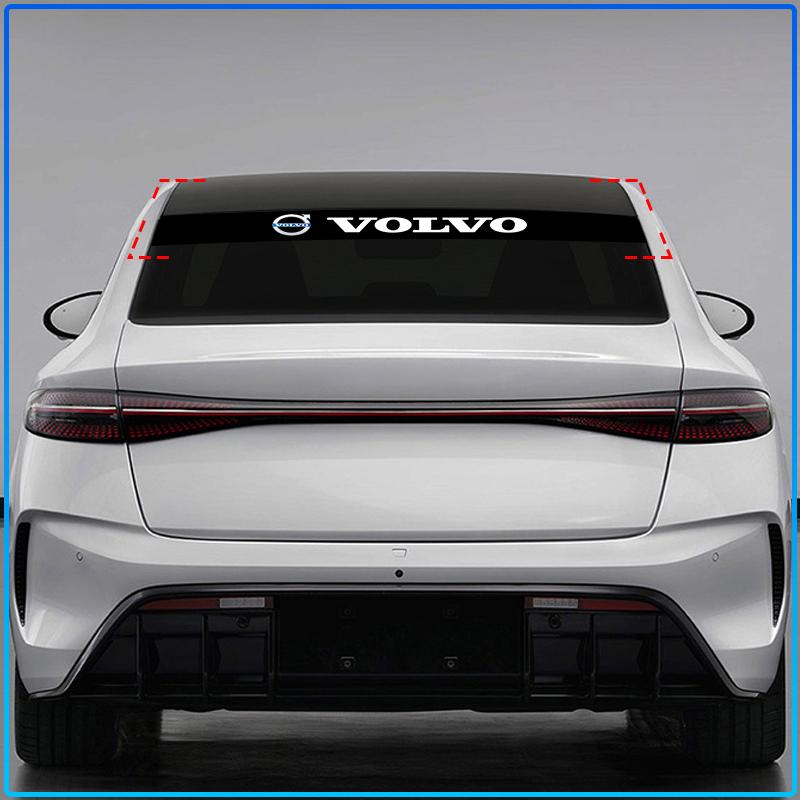 Auto-Frontscheibenaufkleber, dekorative Embleme vorne und hinten für Volvo Rdesign XC90 S60 XC60 V70 S80 S40 V50 V40 V60 C30 S70